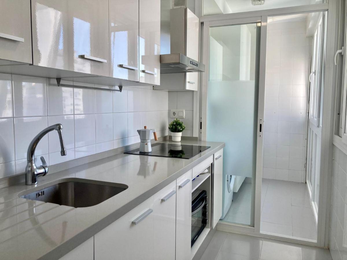 شقة Atico Valdelagrana Playa - Aire Acondicionado Y Piscina إل بويرتو دي سانتا ماريا المظهر الخارجي الصورة